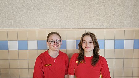 Jugendleiterinnen: Greta Warburg und Lena Kepper